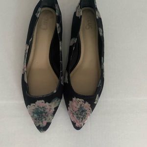 Circus flower print flats size 10